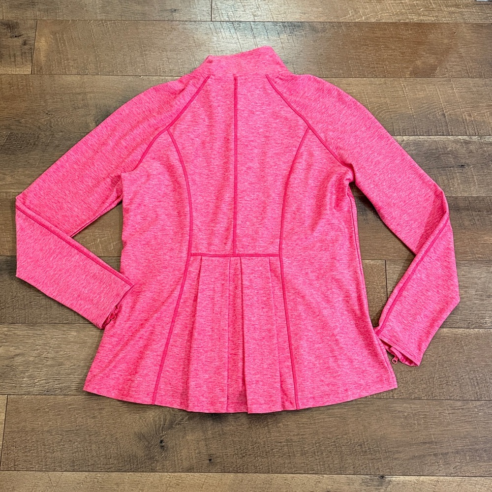 Mondetta Hot Pink Heather Full-Zip Hoodie - Picture 5 of 7